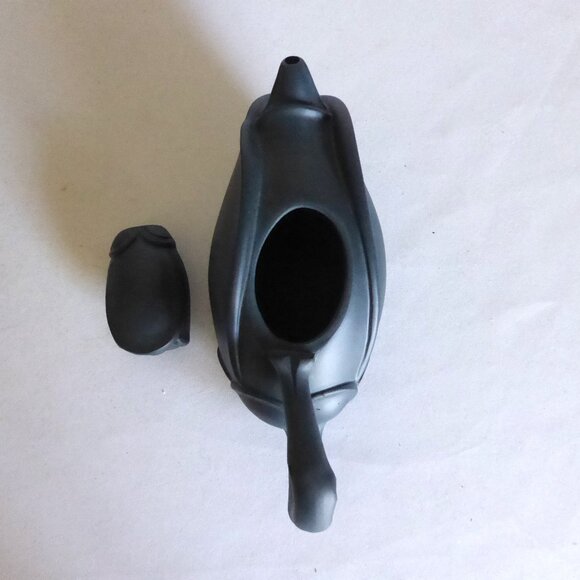 VINTAGE NEW TRADITIONAL CHINESE YIXING LOTUS FLOWER BUD BLOOM CLAY TEAPOT - Picture 12 of 15